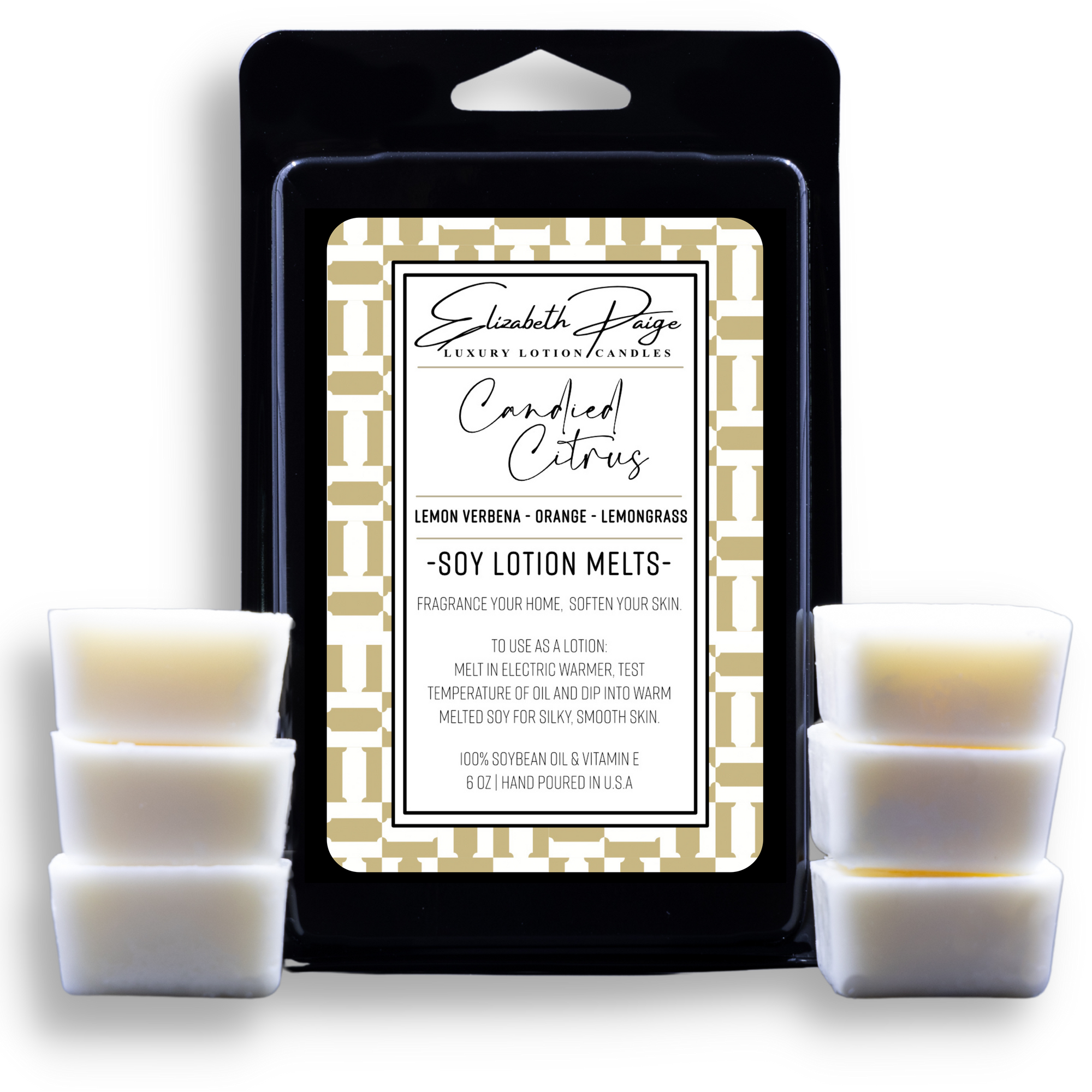Candied Citrus Soy Lotion Melts
