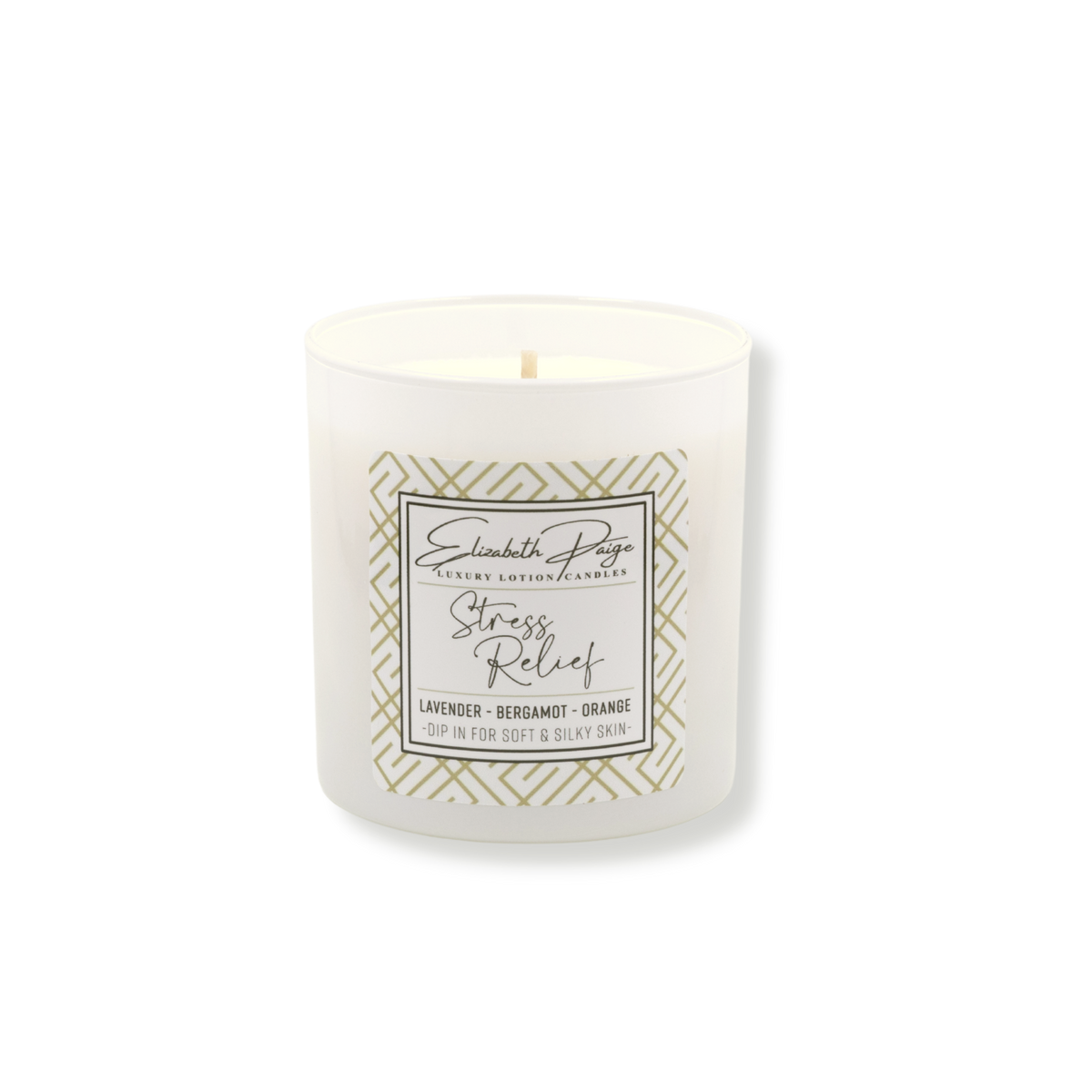 Headache Relief Soy Lotion Candle Elizabeth Paige