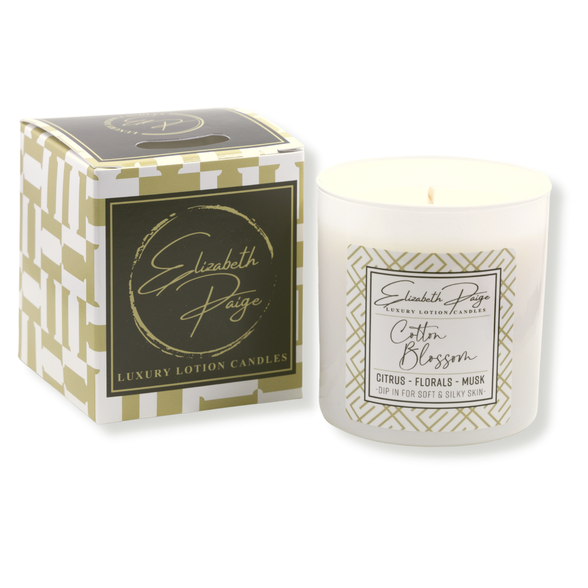Cotton Blossom Soy Lotion Candle