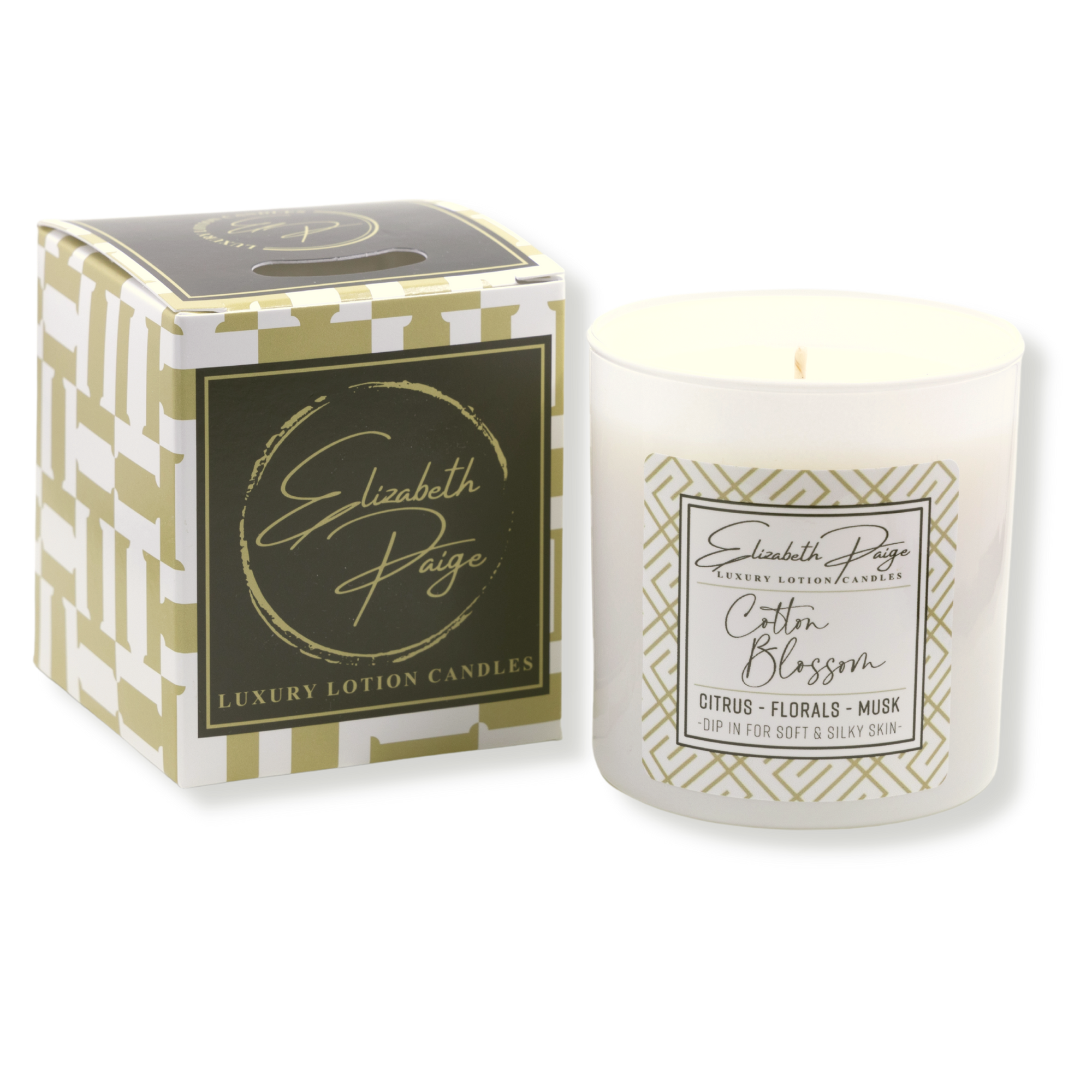 Cotton Blossom Soy Lotion Candle